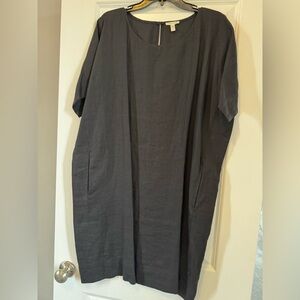 Eileen Fisher Men's Charcoal Shirt